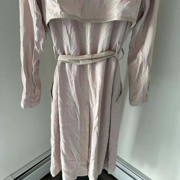 Beige Belle Badgley Mischka Trench Coat - Picture 8 of 16